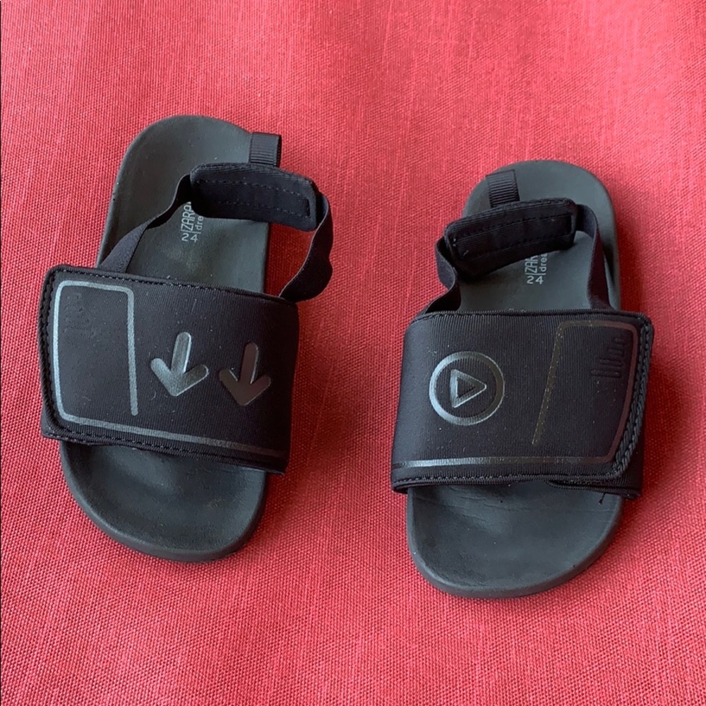 Zara Toddler Sandals Eur 24 size 8k